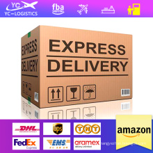 DHL/UPS/TNT/FEDEX shipping agent air carrier express from China to USA Amazon FBA